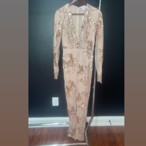 New Long Sleeve Jumpsuit Size M - Picture 3 of 4